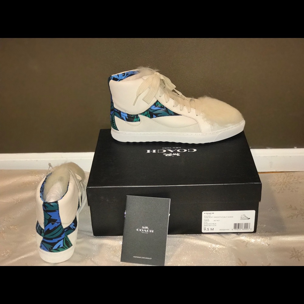 Coach sneakers size 9.5m